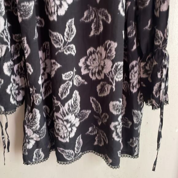 ALLSAINTS Aster Kasuri Floral Dress - Picture 12 of 16